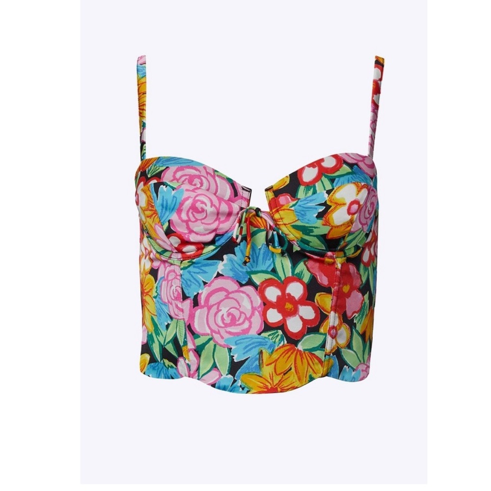 For Love and Lemons Corset Floral Small
